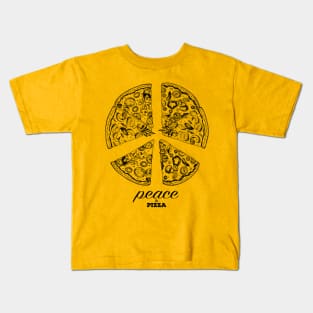 Peace & Pizza Kids T-Shirt